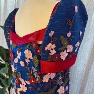 Blue Inabel Graphics Majestic Vouge Collections | Dresses | Royal Blue Inabel Serpentine ...
